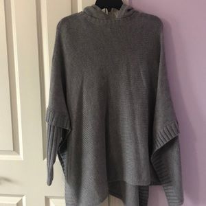 Francescas Hooded Poncho with Sleeves